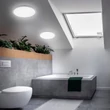 Plafoniera de baie TK Lighting AQUA metal, plastic, alb, LED, 36W, 3000K, 4080 Lm, IP54 - TK-6902