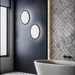 Plafoniera de baie TK Lighting AQUA metal, plastic, alb,negru,  LED, 24W, 3000K, 2565 Lm, IP54 - TK-6903