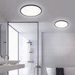 Plafoniera de baie TK Lighting AQUA metal, plastic, alb,negru,  LED, 45W, 3000K, 4980 Lm, IP54 - TK-6905