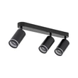 Plafoniera TK Lighting JET metal, negru, GU10 - TK-6914