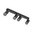 Plafoniera TK Lighting JET metal, negru, GU10 - TK-6916