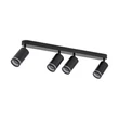 Plafoniera TK Lighting JET metal, negru, GU10 - TK-6916