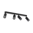 Plafoniera TK Lighting JET metal, negru, GU10 - TK-6916