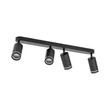 Plafoniera TK Lighting JET metal, negru, GU10 - TK-6916
