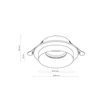 Spot incastrabil TK Lighting JET metal, alb, GU10 - TK-6920