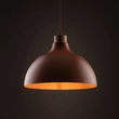 Pendul TK Lighting CAP metal, caramiziu, E27 - TK-6927