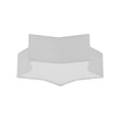 Aplica de perete TK Lighting STAR metal, plastic, textil, alb, E27 - TK-6972