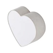 Aplica de perete TK Lighting HEART metal, plastic, textil, bej, E27 - TK-757