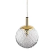 Pendul TK Lighting CADIX metal, sticla, auriu, transparent, G9 - TK-759