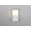 Aplica de perete exterior Trio GARONNE metal, sticla, alb, transparent, E27, IP44 - Trio-201860131