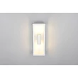 Aplica de perete exterior Trio GARONNE metal, sticla, alb, transparent, E27, IP44 - Trio-201860231