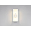 Aplica de perete exterior Trio GARONNE metal, sticla, alb, transparent, E27, IP44 - Trio-201860231