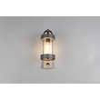 Aplica de perete exterior Trio SAMBESI aluminiu, maro, antracit, E27, IP44 - Trio-204169135