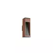 Aplica de perete exterioara Trio CANNING metal, lemn, antracit, maro, GU10, IP44 - 209660130