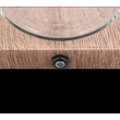 Aplica de perete exterior Trio ARDILA metal, sticla, lemn, transparent, E27, IP44 - Trio-211660135