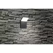Aplica de perete exterioara Trio PEARL metal, plastic, antracit, alb, LED, 3000K, 8W, 900lm, IP54 - 221160142