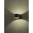 Aplica de perete Trio LACAPO metal, negru, LED, 3000K, 4.3W, 430lm - 223410132