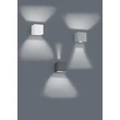 Aplica de perete exterioara Trio ADAJA metal, antracit, LED, 3000K, 6W, 700lm, IP54 - 226860242