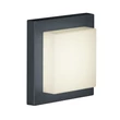 Plafoniera exterioara Trio HONDO metal, plastic, antracit, alb, LED, 3000K, 3.5W, 330lm, IP54 - 228960142