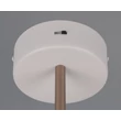 Aplica de perete Trio KEATON metal, plastic, gri, alb, LED, 10W, 2300-3000-4000K, 1200Lm - 240270176