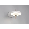 Aplica de perete Trio KEATON metal, plastic, gri, alb, LED, 10W, 2300-3000-4000K, 1200Lm - 240270176