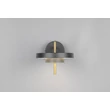 Aplica de perete Trio KEATON metal, plastic, negru, auriu, alb, LED, 10W, 2300-3000-4000K, 1200Lm - 240270180