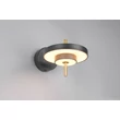 Aplica de perete Trio KEATON metal, plastic, negru, auriu, alb, LED, 10W, 2300-3000-4000K, 1200Lm - 240270180