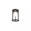 Aplica de perete exterioara cu senzor Trio CARMO metal, negru, LED, 3000K, 2W, 130lm, IP54 - 241069132