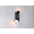 Aplica de perete Trio RAGLAN metal, negru, LED, 3.8W, 400lm, 3000K - 248510232