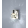 Aplica de perete Trio VERANO  metal, cristal, crom, transparent, LED, 5.5W, 660lm, 2300K-3000K-4000K - Trio-254510106