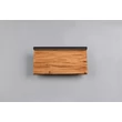 Aplica de perete Trio KALEA lemn, metal, plastic, maro, negru, alb, LED, 13W, 3000K, 1450Lm - 255519130
