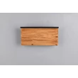 Aplica de perete Trio KALEA lemn, metal, plastic, maro, negru, alb, LED, 13W, 3000K, 1450Lm - 255519130