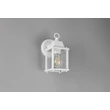 Aplica de perete exterior Trio MIRANDE metal, sticla, alb, transparent, E27, IP23 - Trio-262260131
