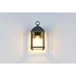 Aplica de perete exterior Trio MIRANDE metal, sticla, antracit, transparent, E27, IP23 - Trio-262260142