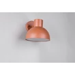 Aplica de perete exterior Trio ELBE metal, portocaliu, E27, IP44 - Trio-262360140