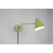Aplica de perete Trio COSIMA metal, verde, E14 - 263970115