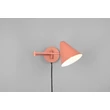 Aplica de perete Trio COSIMA metal, piersica, E14 - 263970140