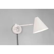 Aplica de perete Trio COSIMA metal, gri, E14 - 263970176