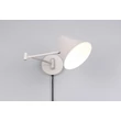 Aplica de perete Trio COSIMA metal, gri, E14 - 263970176