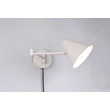 Aplica de perete Trio COSIMA metal, gri, E14 - 263970176
