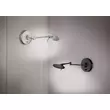 Aplica de perete Trio KAZAN metal, negru, LED, 3000K, 8W, 800lm - 274770132