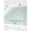 Aplica de perete pentru baie Trio KOLIAN metal, plastic, crom, alb, LED, 3000K, 9W, 970lm, IP44 - 281570906