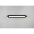 Aplica de perete Trio FABRIZIO, metal, plastic, negru, LED, 9W, 1000lm, 2300K+3000K+4000K, IP44 - Trio-284770132