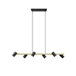 Pendul Trio MARLEY metal, negru, auriu, GU10 - 302400680