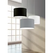Pendul Trio HOTEL metal, textil, nichel, negru, E27 - Trio-303300102