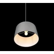 Pendul Trio HOTEL metal, textil, nichel, gri, E27 - Trio-303300111