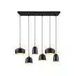 Pendul Trio CHIRAZ metal, negru, E14 - 310500632