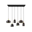 Pendul Trio CHIRAZ metal, negru, E14 - 310500632