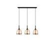 Pendul Trio CHIRON metal, alama, negru, E27 - 310800308