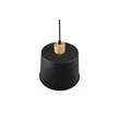 Pendul Trio HARRIS metal, lemn, negru, maro, E27 - 312700132